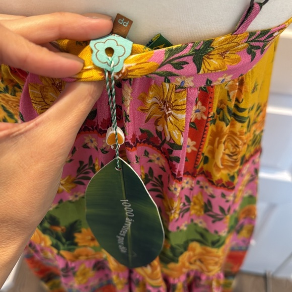 FARM Rio Long Flori Dress Size XS - Picture 9 of 10